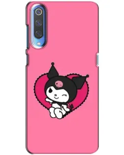 Чехол для Xiaomi Mi 9 с картинкой «Kuromi — любовь в сердце»