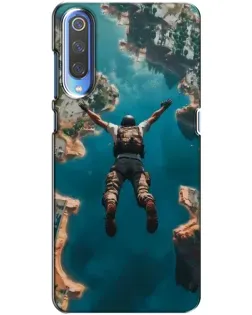 Чехол для Xiaomi Mi 9 с картинкой «PUBG — свободное падение»