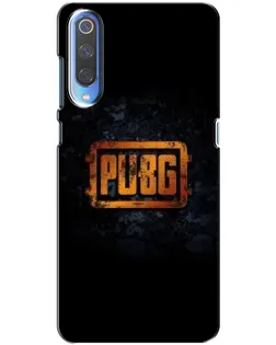 Чехол для Xiaomi Mi 9 с картинкой «PUBG — золотой логотип»