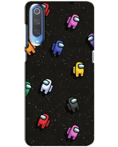 Чехол для Xiaomi Mi 9 с картинкой «Космический паттерн Among Us»