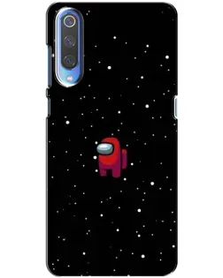 Чехол для Xiaomi Mi 9 с картинкой «Красный Among Us»