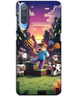 Чехол для Xiaomi Mi 9 с картинкой «Стив на ферме» Чехол для Xiaomi Mi 9 с картинкой «Стив на ферме»