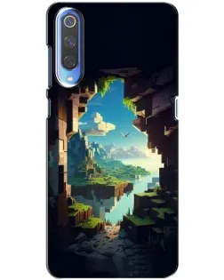 Чехол для Xiaomi Mi 9 с картинкой «Вид из пещеры»