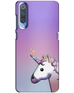 Чехол для Xiaomi Mi 9 с картинкой «Единорог градиент»