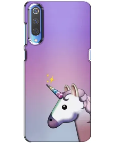 Чехол для Xiaomi Mi 9 с картинкой «Единорог градиент»