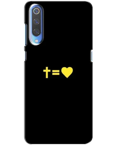 Чехол для Xiaomi Mi 9 с картинкой «Сердце и Крест» Чехол для Xiaomi Mi 9 с картинкой «Сердце и Крест»