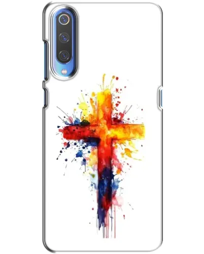 Чехол для Xiaomi Mi 9 с картинкой «Акварельный крест» Чехол для Xiaomi Mi 9 с картинкой «Акварельный крест»