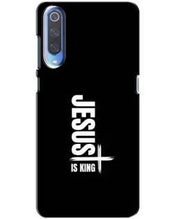 Чехол для Xiaomi Mi 9 с картинкой «Вертикаль веры Jesus»