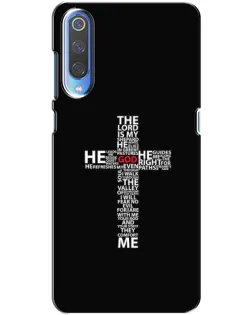 Чехол для Xiaomi Mi 9 с картинкой «Текстовый крест» Чехол для Xiaomi Mi 9 с картинкой «Текстовый крест»