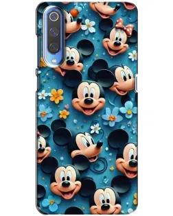 Чехол для Xiaomi Mi 9 с картинкой «Паттерн Микки и Минни»