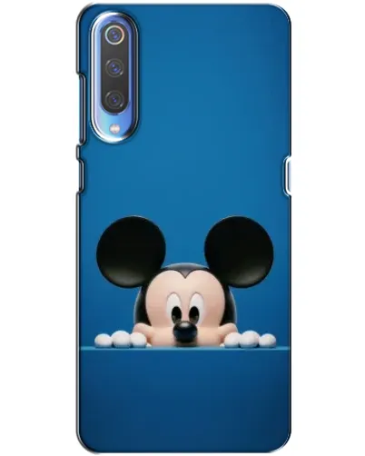 Чехол для Xiaomi Mi 9 с картинкой «Микки выглядывает»