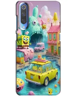 Чехол для Xiaomi Mi 9 с картинкой «Монстр-трак приключения»