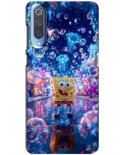 Чехол для Xiaomi Mi 9 с картинкой «Неоновый океан»