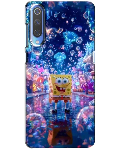 Чехол для Xiaomi Mi 9 с картинкой «Неоновый океан»