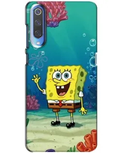Чехол для Xiaomi Mi 9 с картинкой «Подводный привет»