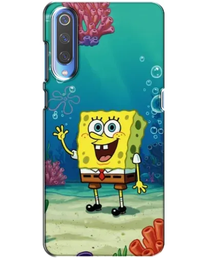 Чехол для Xiaomi Mi 9 с картинкой «Подводный привет»