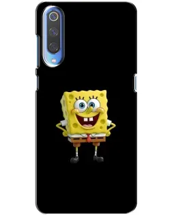 Чехол для Xiaomi Mi 9 с картинкой «Классический Губка Боб»
