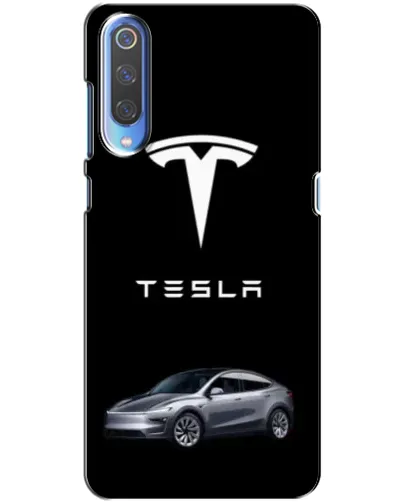 Чехол для Xiaomi Mi 9 с картинкой «Tesla Model Y»