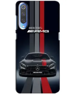Чехол для Xiaomi Mi 9 с картинкой «Mercedes — белый карбон» Чехол для Xiaomi Mi 9 с картинкой «Mercedes — белый карбон»