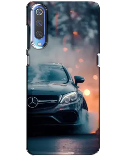 Чехол для Xiaomi Mi 9 с картинкой «Mercedes — ночной город» Чехол для Xiaomi Mi 9 с картинкой «Mercedes — ночной город»