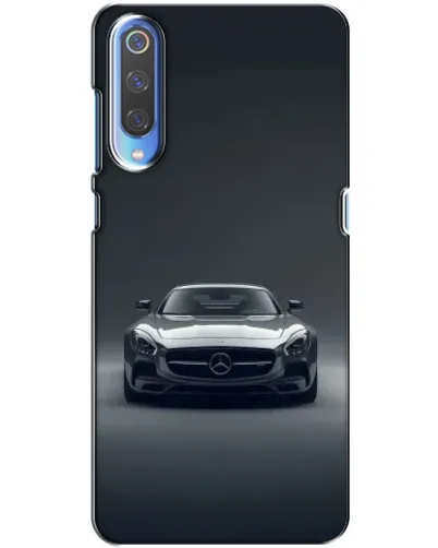 Чехол для Xiaomi Mi 9 с картинкой «Mercedes на черном» Чехол для Xiaomi Mi 9 с картинкой «Mercedes на черном»