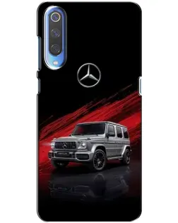 Чехол для Xiaomi Mi 9 с картинкой «Mercedes G-Class красный»