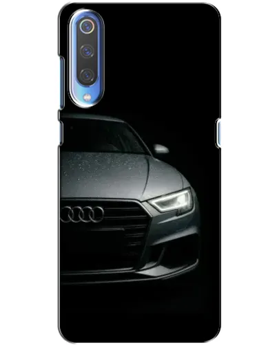 Чехол для Xiaomi Mi 9 с картинкой «Audi — детализация кузова»