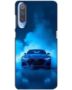 Чехол для Xiaomi Mi 9 с картинкой «Audi — голубая энергия»
