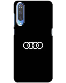 Чехол для Xiaomi Mi 9 с картинкой «Audi White Logo»
