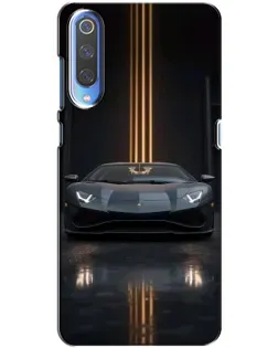 Чохол для Xiaomi Mi 9 з картинкою «Lamborghini золоті лінії» Чохол для Xiaomi Mi 9 з картинкою «Lamborghini золоті лінії»