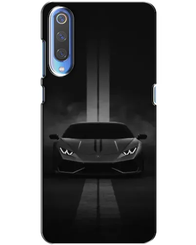 Чохол для Xiaomi Mi 9 з картинкою «Lamborghini симетрія доріг»