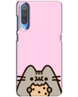 Чехол для Xiaomi Mi 9 с картинкой «Pusheen и печенье» Чехол для Xiaomi Mi 9 с картинкой «Pusheen и печенье»