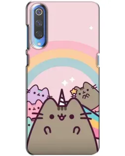 Чехол для Xiaomi Mi 9 с картинкой «Единорог Pusheen»
