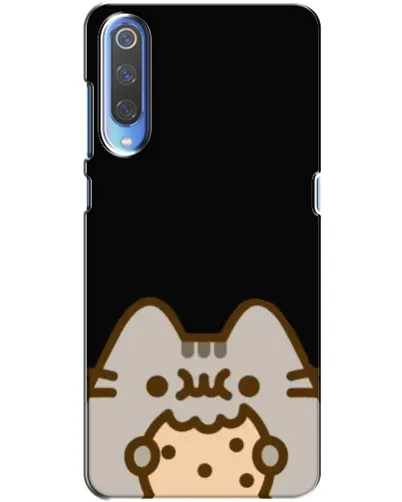 Чехол для Xiaomi Mi 9 с картинкой «Пушин на черном»