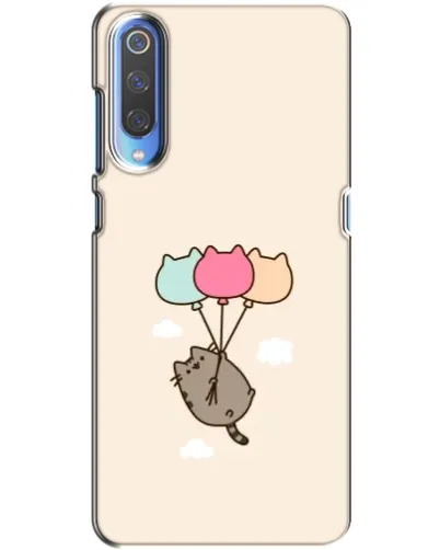 Чехол для Xiaomi Mi 9 с картинкой «Пушин на шариках»