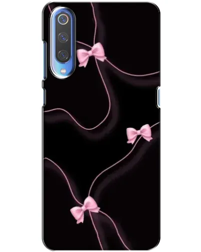 Чехол для Xiaomi Mi 9 с картинкой «Розовые ленты»