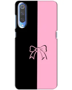 Чехол для Xiaomi Mi 9 с картинкой «Половинки банта»
