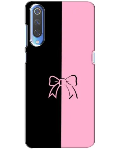 Чехол для Xiaomi Mi 9 с картинкой «Половинки банта»