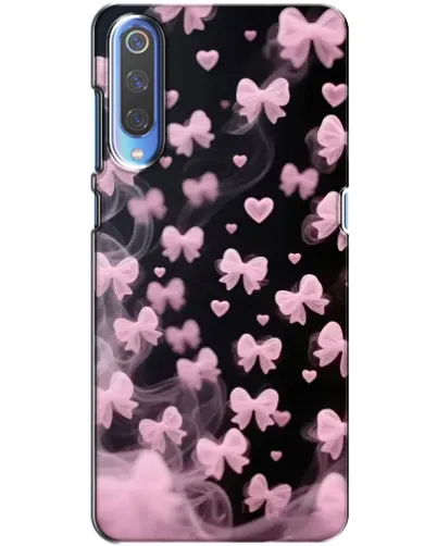 Чехол для Xiaomi Mi 9 с картинкой «Неоновое кружево»