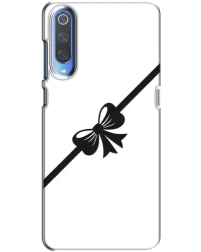 Чехол для Xiaomi Mi 9 с картинкой «Диагональный бант»