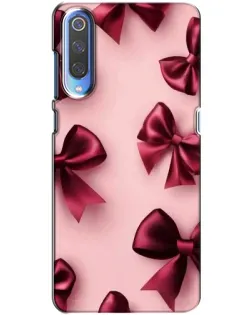 Чехол для Xiaomi Mi 9 с картинкой «Бордовый атлас»