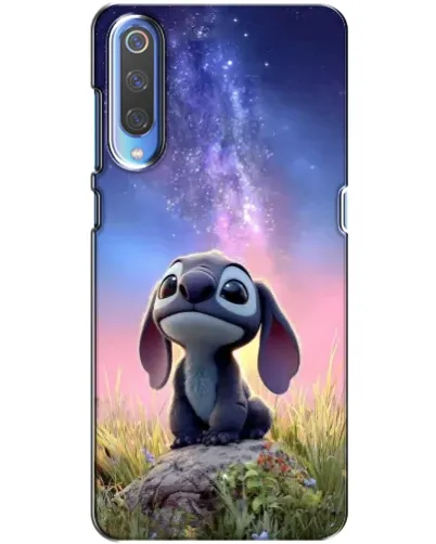 Чехол для Xiaomi Mi 9 с картинкой «Стич на рассвете»
