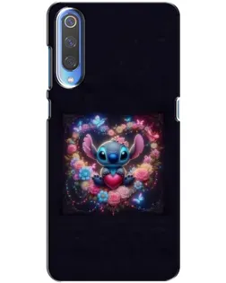 Чехол для Xiaomi Mi 9 с картинкой «Stitch в цветах» Чехол для Xiaomi Mi 9 с картинкой «Stitch в цветах»