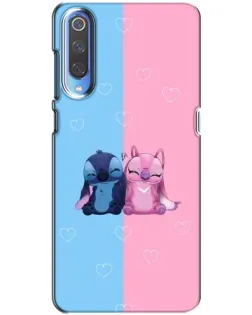 Чехол для Xiaomi Mi 9 с картинкой «Stitch и Angel Love» Чехол для Xiaomi Mi 9 с картинкой «Stitch и Angel Love»