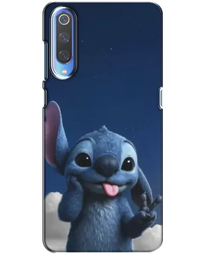 Чехол для Xiaomi Mi 9 с картинкой «Стич в облаках»