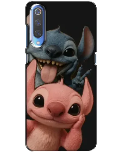 Чехол для Xiaomi Mi 9 с картинкой «Стич и Ангел»