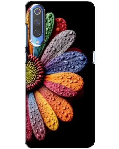 Чохол для Xiaomi Mi 9 з картинкою «Райдужна квітка»