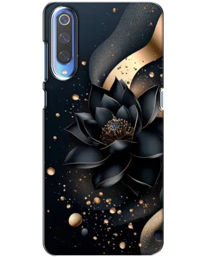 Чохол для Xiaomi Mi 9 з картинкою «Чорний лотос»