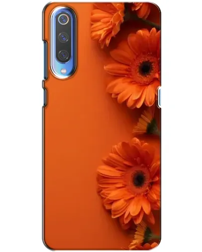 Чохол для Xiaomi Mi 9 з картинкою «Помаранчеві гербери»