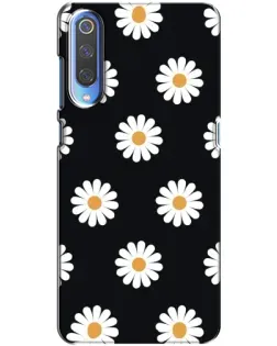 Чохол для Xiaomi Mi 9 з картинкою «Ромашки на чорному» Чохол для Xiaomi Mi 9 з картинкою «Ромашки на чорному»